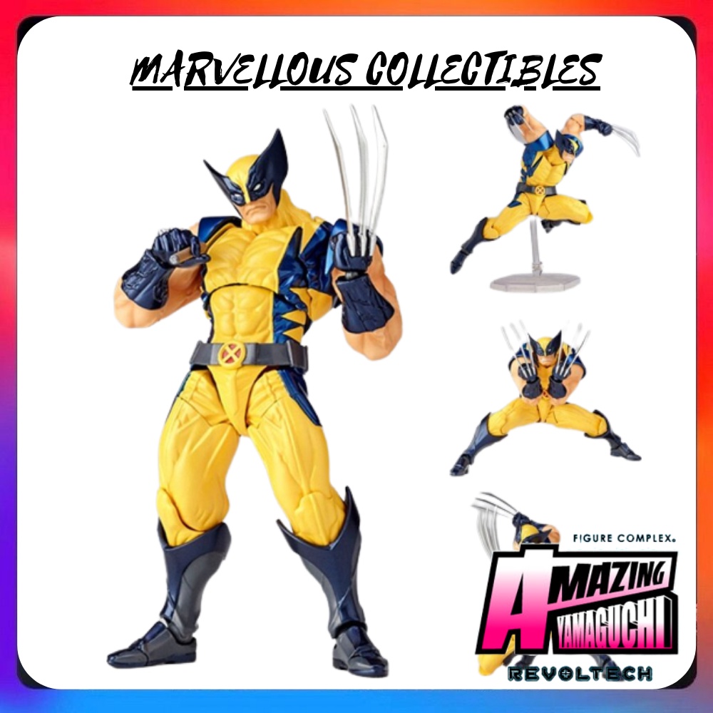 Marvel Amazing Yamaguchi Wolverine Collectible Model Toys Shopee Malaysia