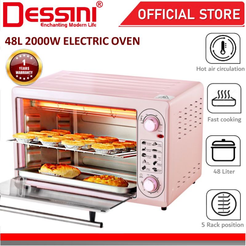 dessini 48L 2000W electric oven