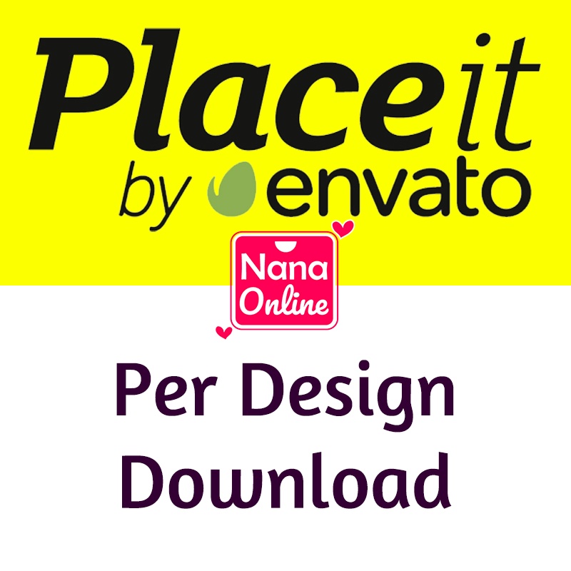 Placeit By Envato Photo Video Mockup Service / Place it By Envato Product Mock up Service Logo