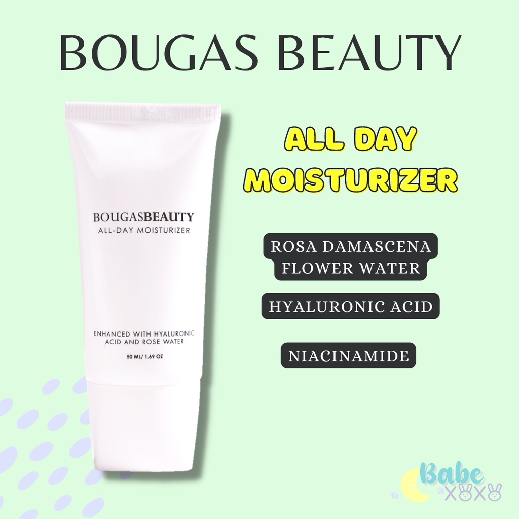 BOUGAS BEAUTY ALLDAY MOISTURIZER 50gram Shopee Malaysia