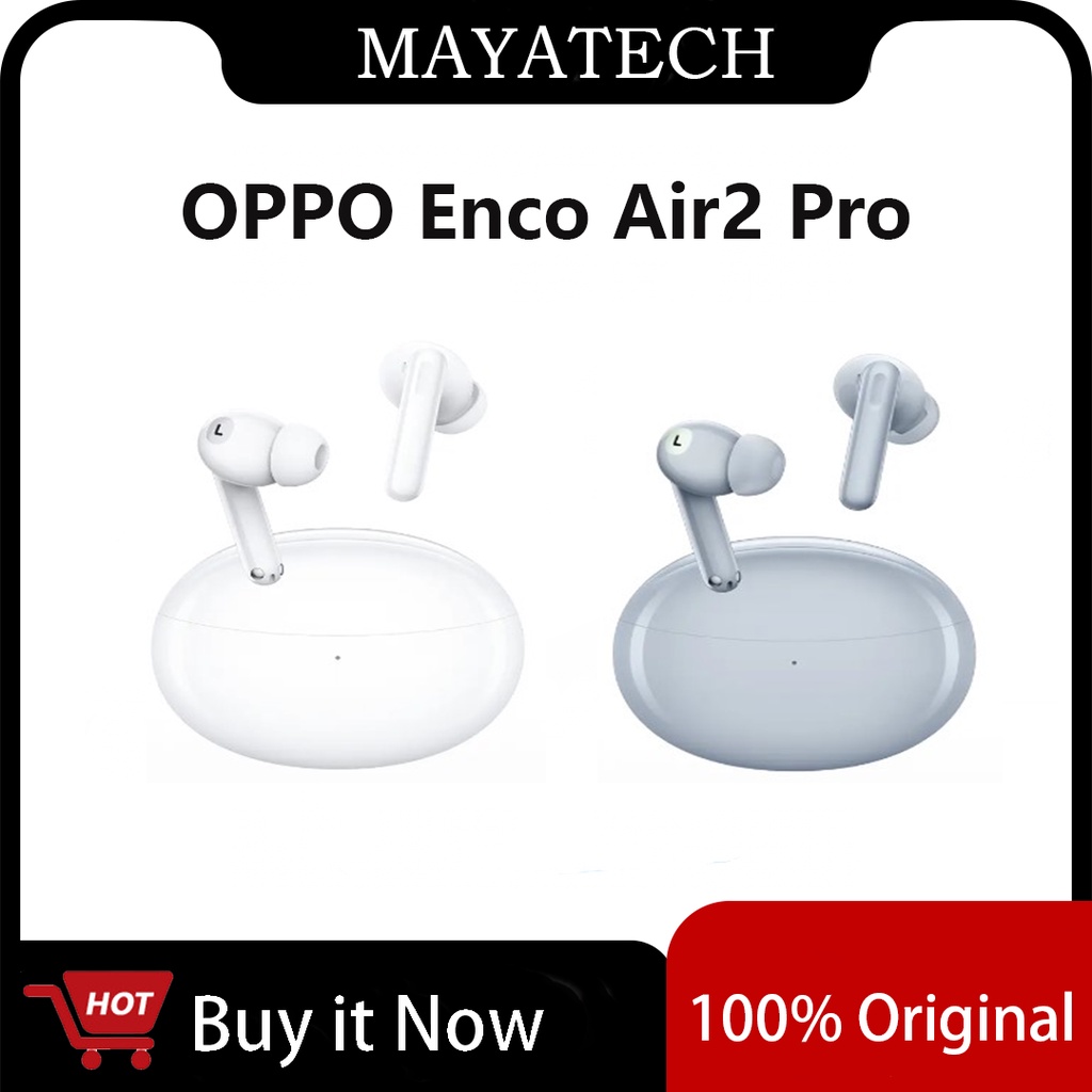 OPPO Enco Air 2 Pro Original Product AI DNN Noise Cancellation | 28 Hours Listening Time | Fresh Sound in the Air