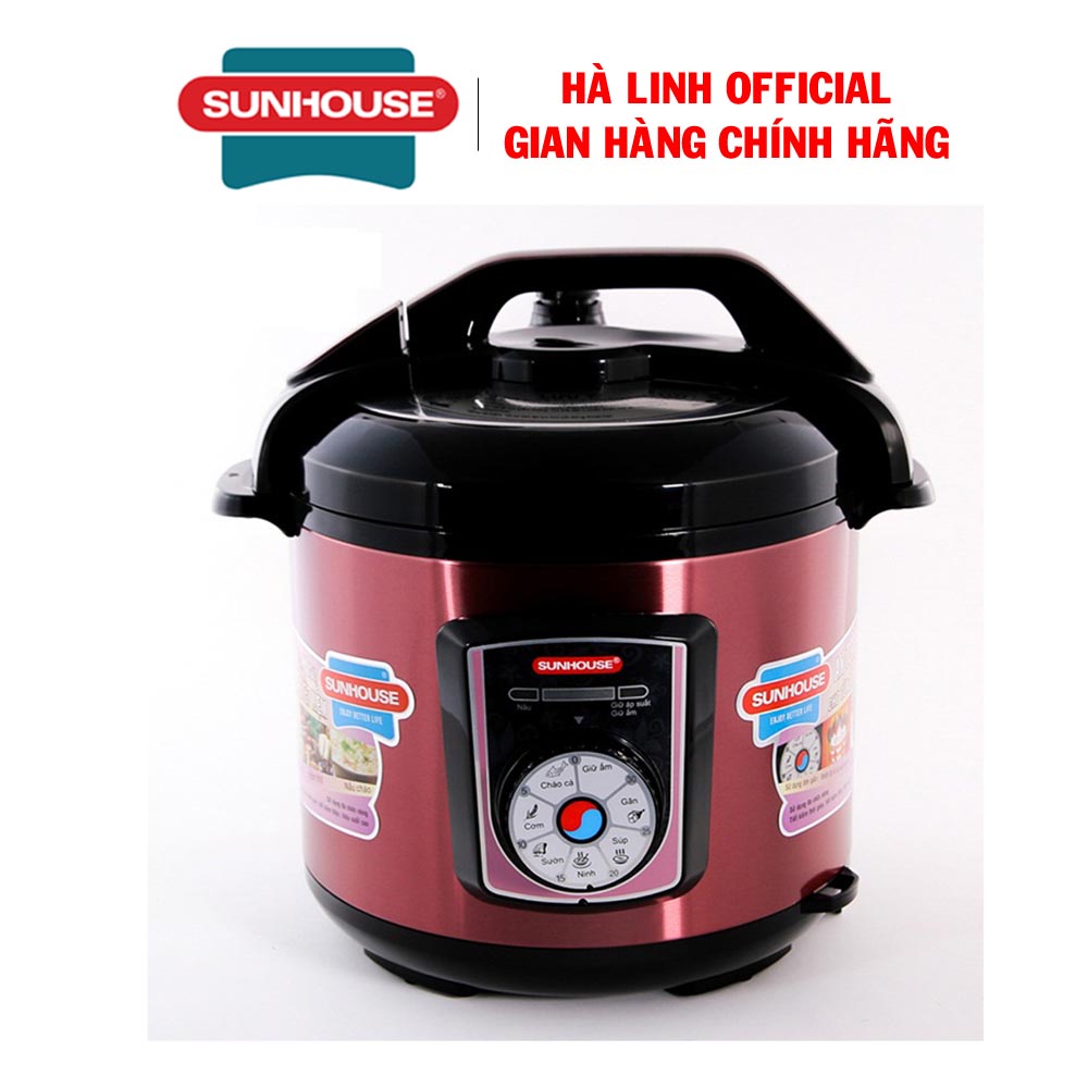 Sunhouse SHD1755 MultiPurpose Pressure Cooker 5L Capacity, Capacity