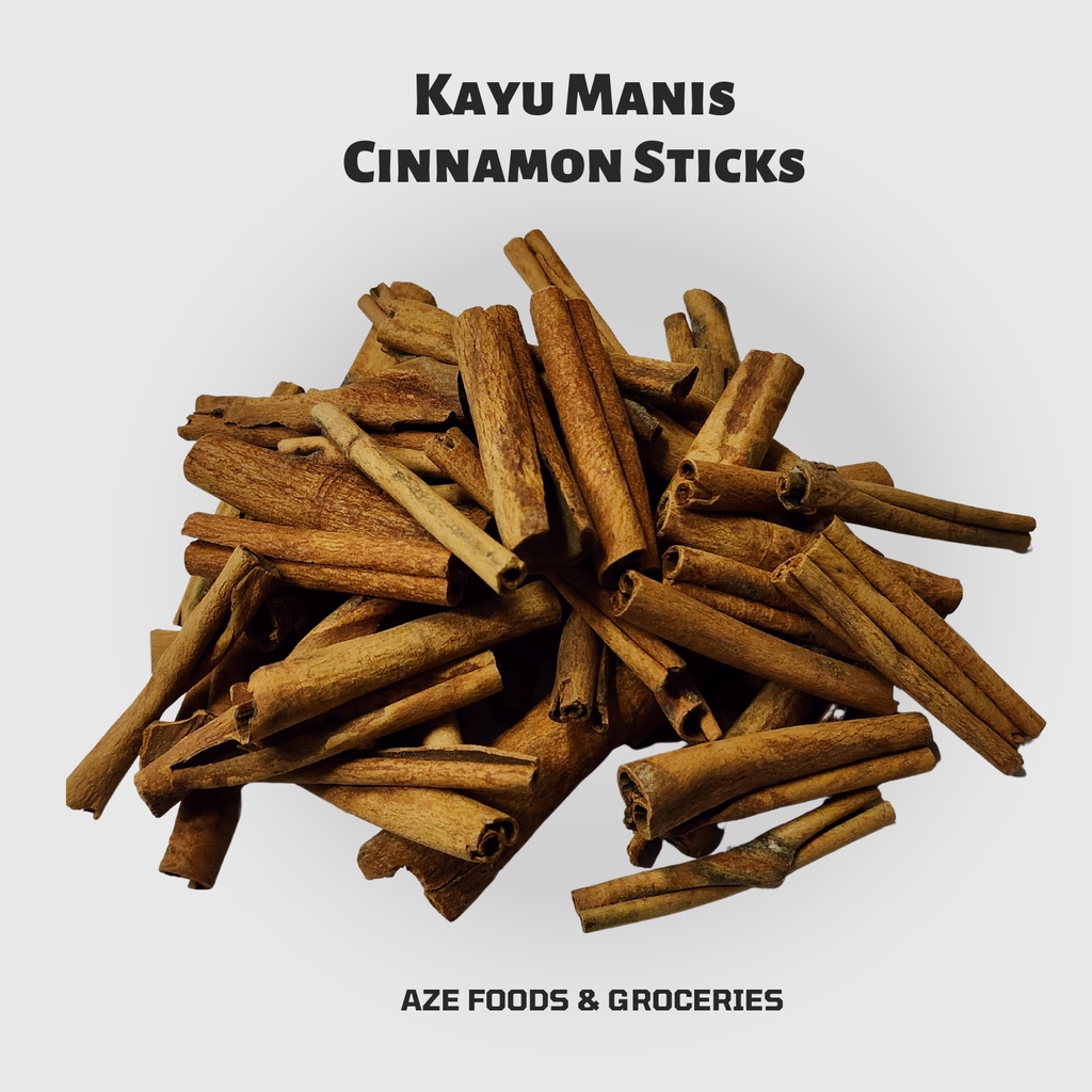 Kayu Manis Cinnamon Sticks 100g 200g 500g Shopee Malaysia