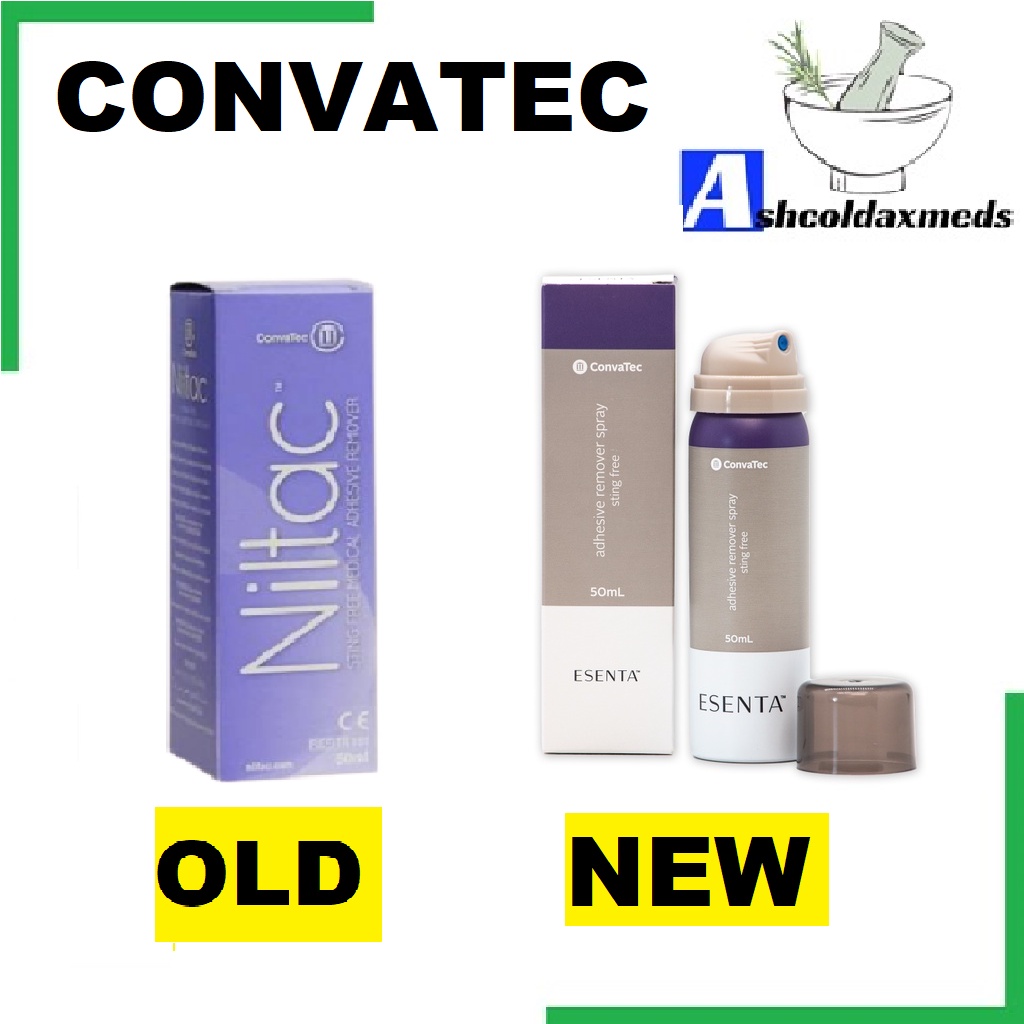New ConvaTec Esenta ( Formerly Niltac Sting Free Adhesive Remover