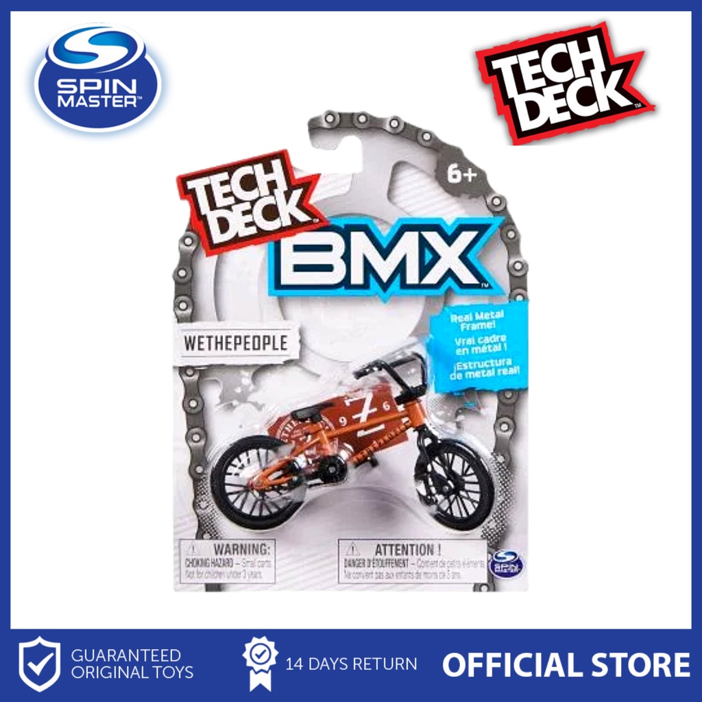 Tech Deck BMX Finger Bike Single Pack WeThePeople Children Toy Gift for Boys