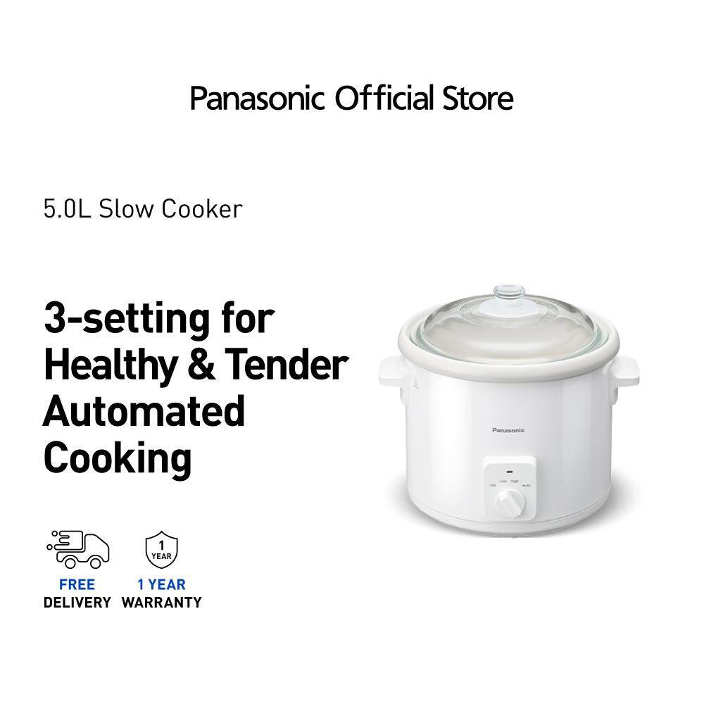 PANASONIC NF-N51A 5.0L SLOW COOKER NF-N51AWSK CERAMIC POT