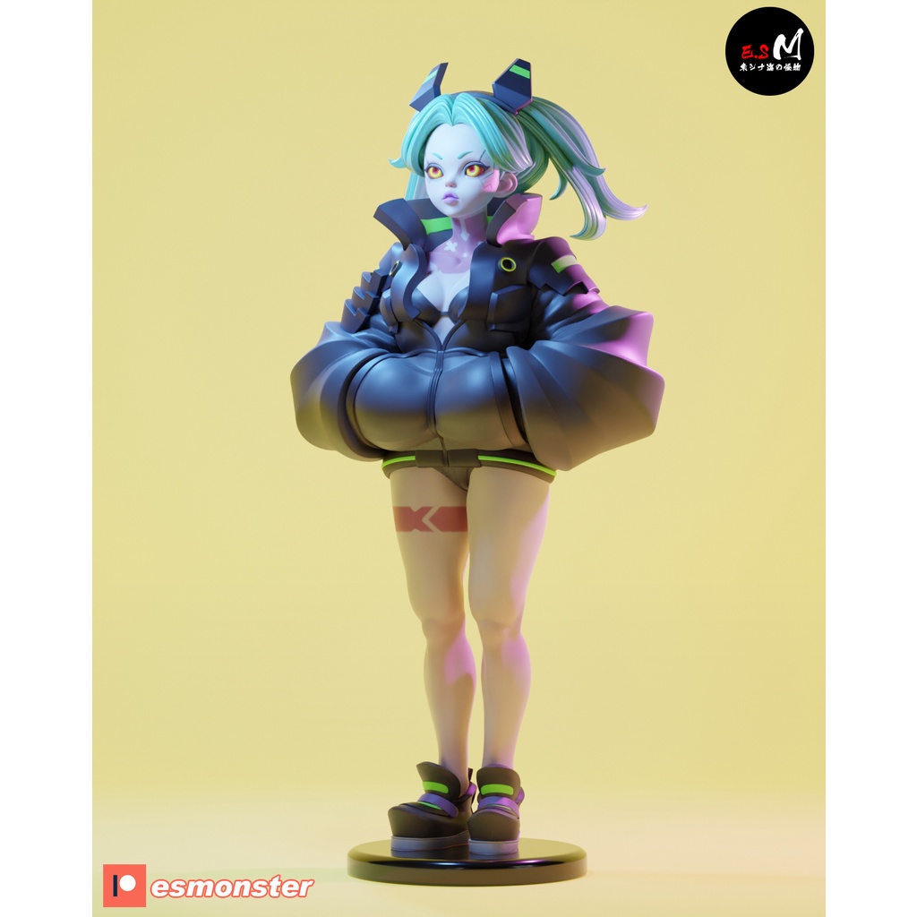 H355 Anime Character Design The Edgerunners Rebecca Stl 3d Model Design Printable Download