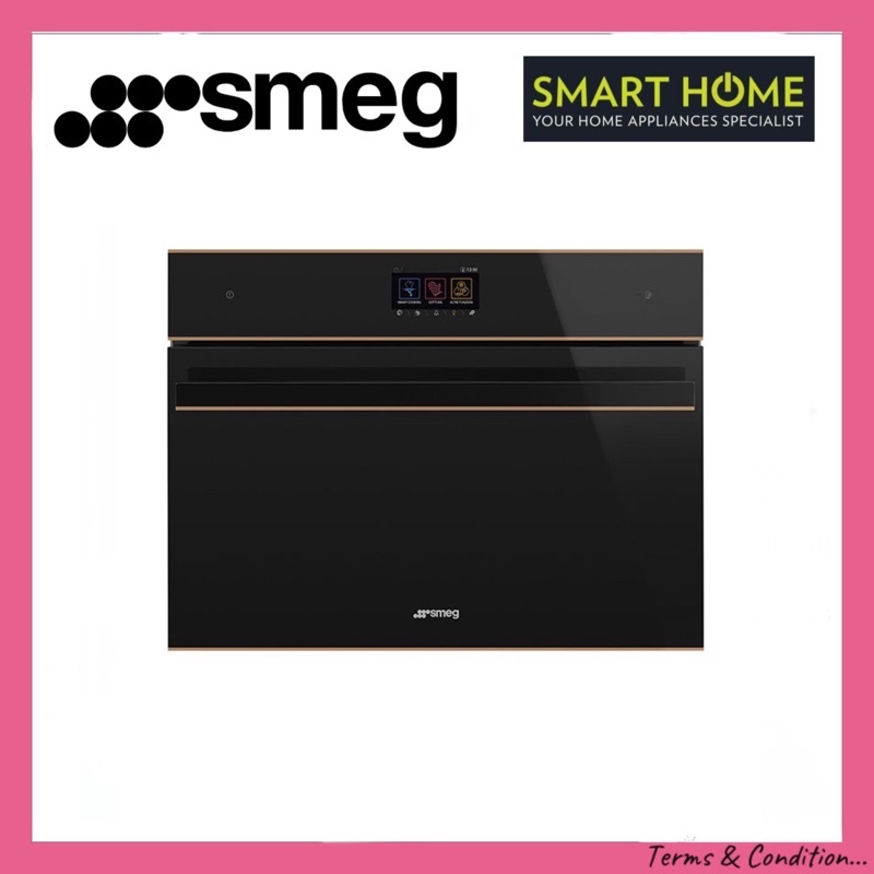 Smeg - SF4604WMCNR - Dolce Stil Novo Combination Microwave Oven + Grill / Vapor Clean