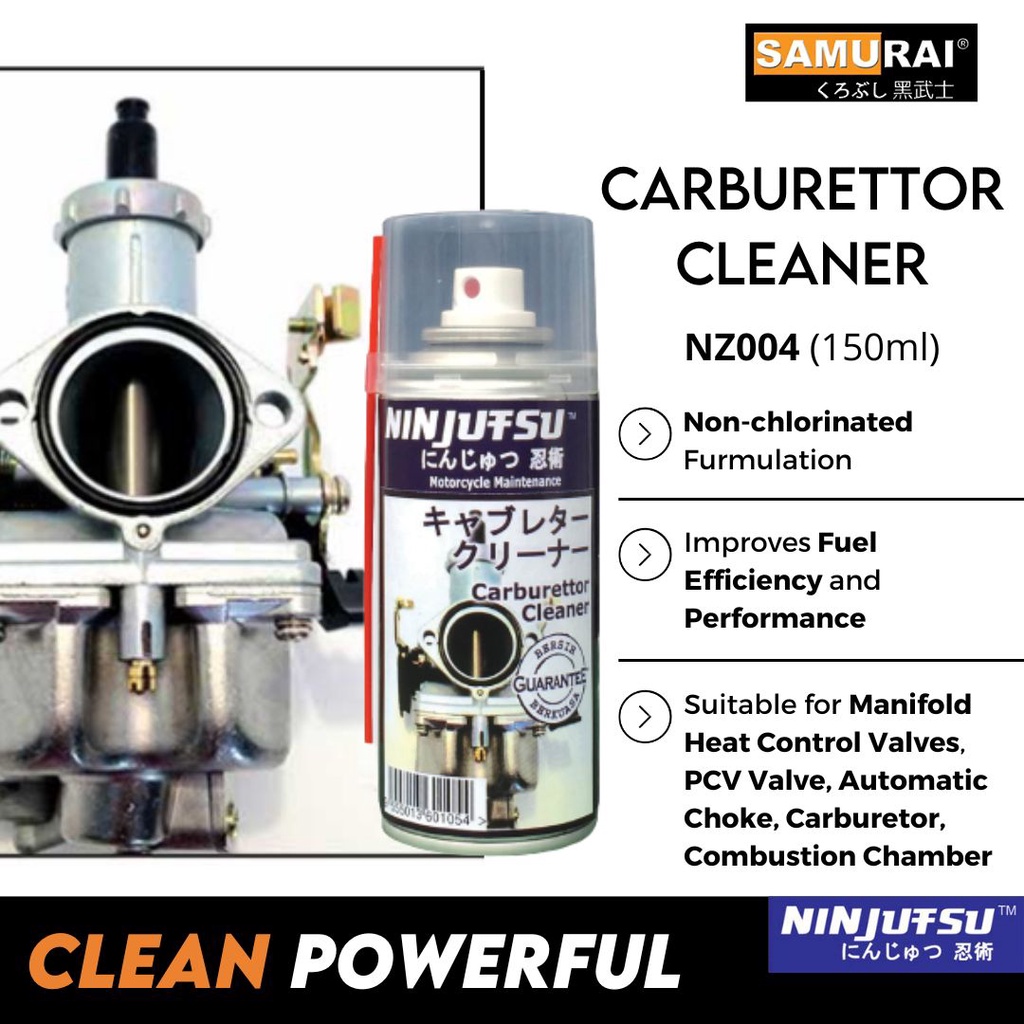 Samurai Spray Paint Ninjutsu Motorcycle Maintenance NZ004 Carburetor