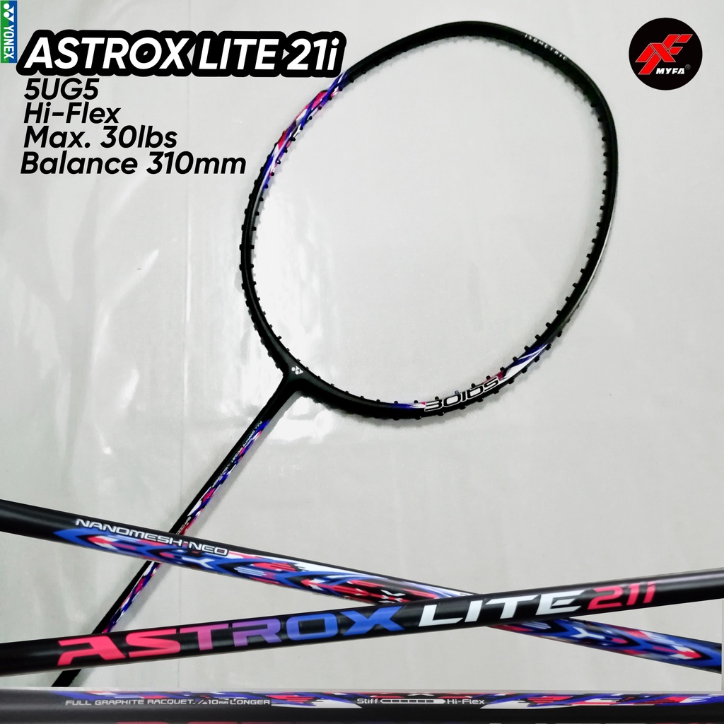 Racket Yonex ASTROX LITE 21i 5UG5 Head Heavy Beginners Recommended ...