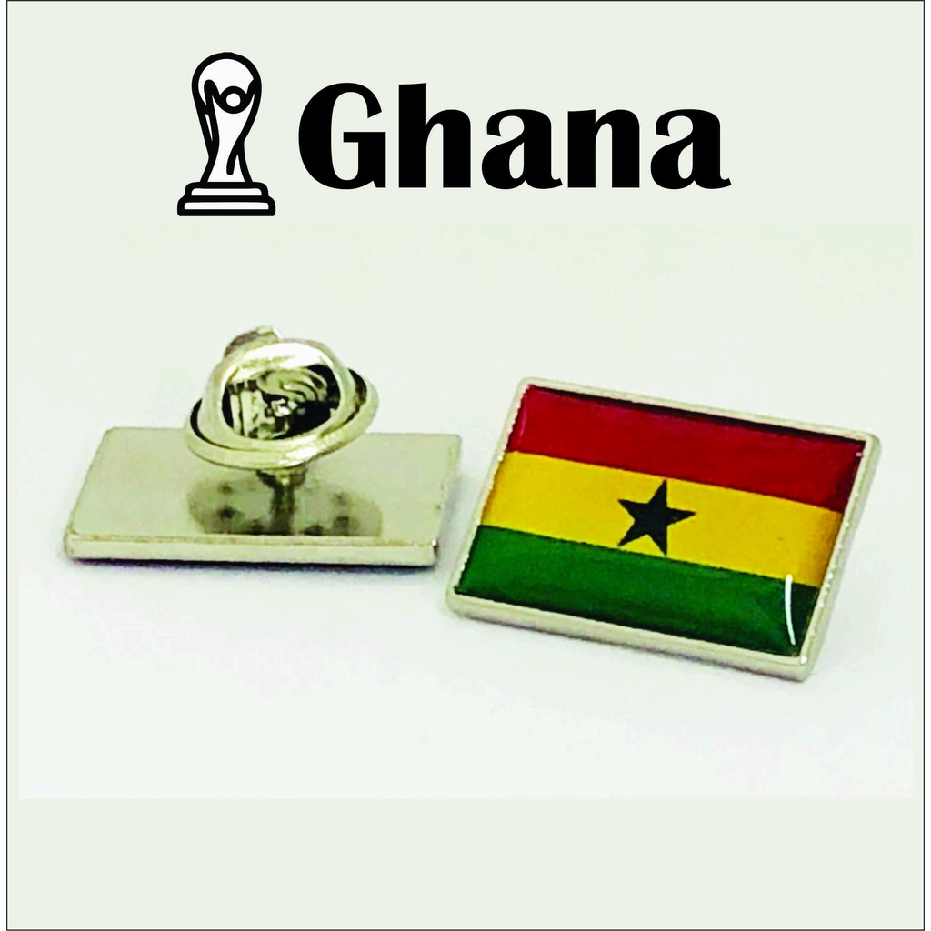 Ghana flag pin , The FIFA World Cup Qatar 2022 , world cup pin