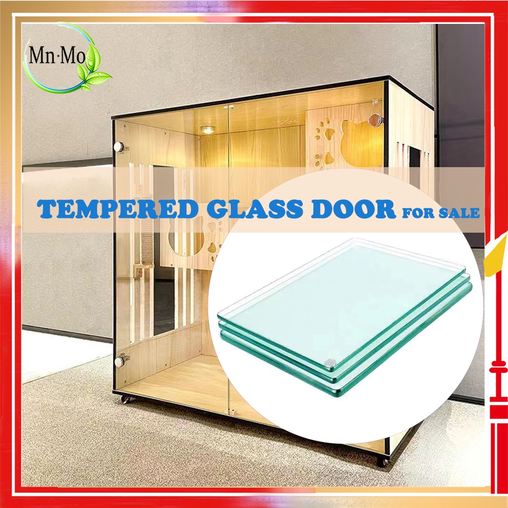 Sangkar Kucing Cat Cage Door Anak Kucing Toughened Glass Door for Cat