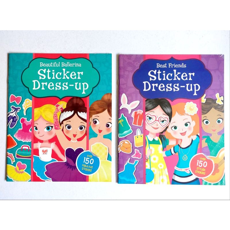 Sticker Dress-Up Activity Books - Best Friend, Ballerina