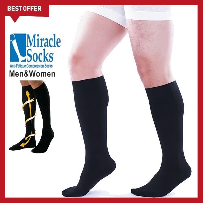 Miracle Socks maximum compression at the ankle Shopee Malaysia