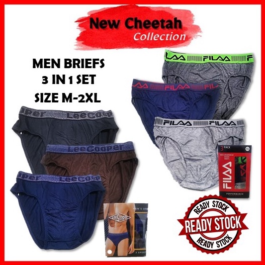 Men Briefs Men Underwear Spender Lelaki Seluar Dalam Lelaki 3 In