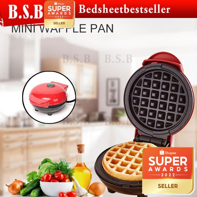 B.S.B Electric Waffles Maker Breakfast Waffle Machine Egg Cake Pan Eggette Machine Mini Waffle Pot