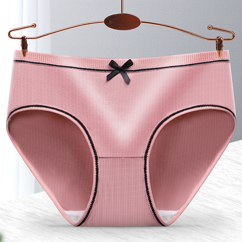 4pcs M-7xl Ladies Modal Cotton High Waist Tummy Control Underwear