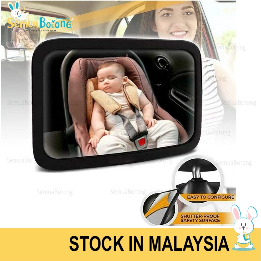 Adjustable Baby Safety Mirror Infant Car Seat Rear View Mirror Reverse Mirror / Safety Mirror 0397