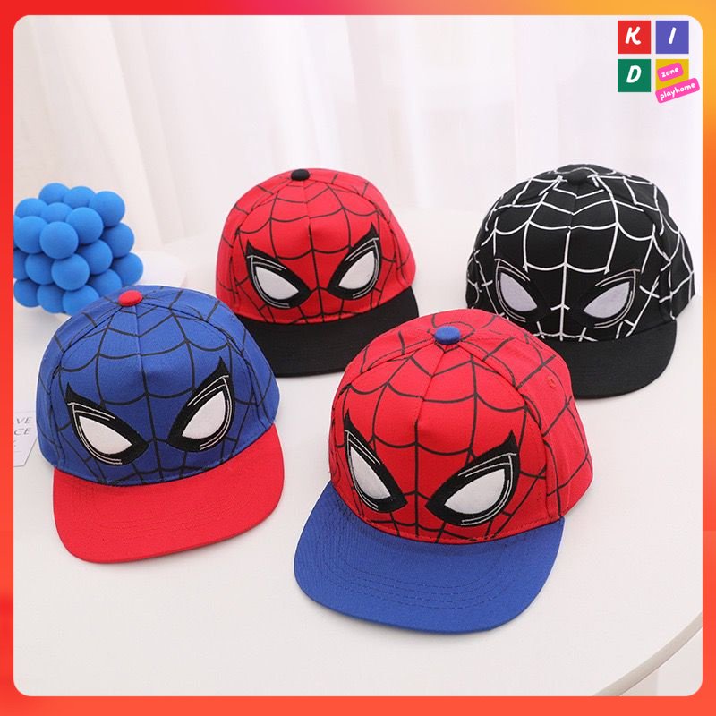 ?hot item?Baseball cap marvel Kids Cap Topi Budak Cap Quality hip hot  Good Material Plain marvel Spiderman Snapback | Shopee Malaysia