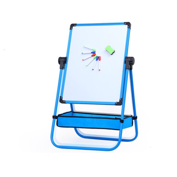 FREE GIFT  Kids Drawing Board Whiteboard & Blackboard Double Sided Stand 2 in 1 With Stand