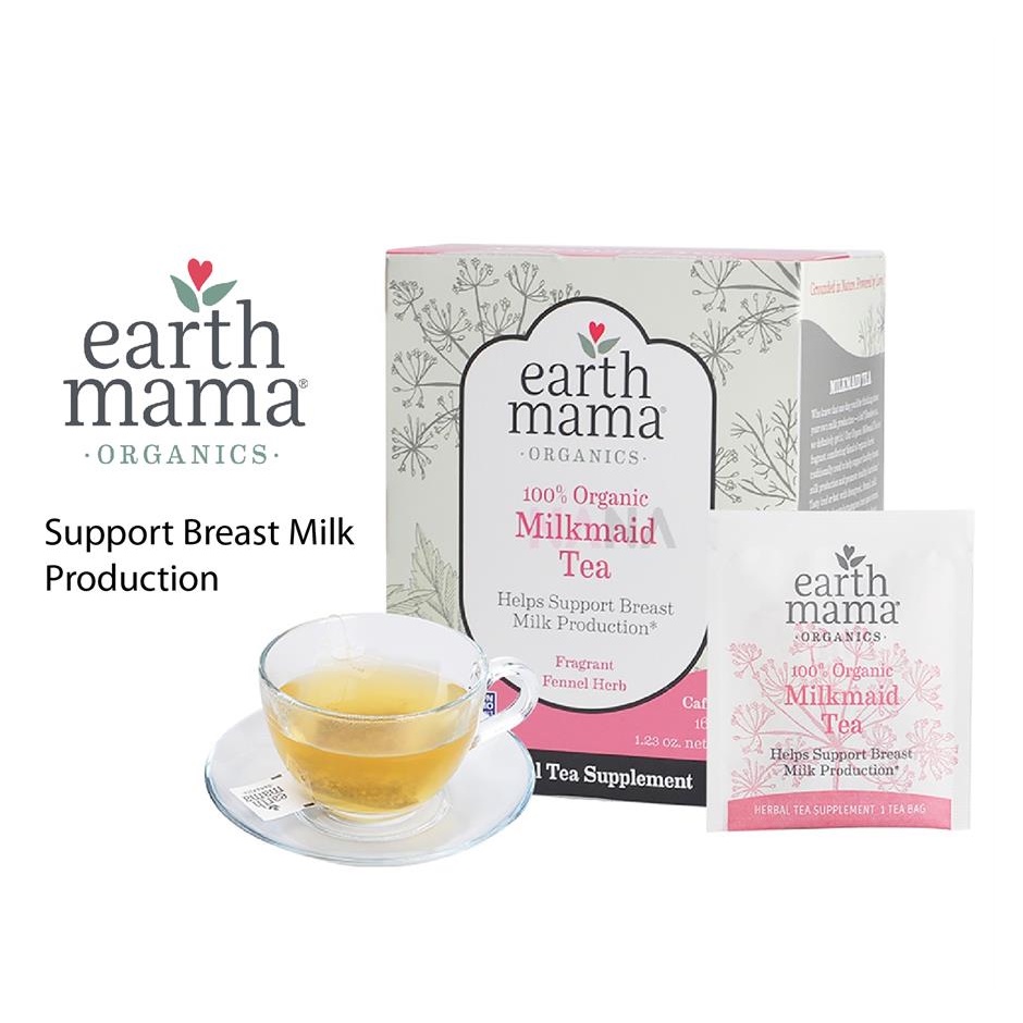 Earth Mama/Earthmama Organics Milkmaid Tea Breast Milk Booster