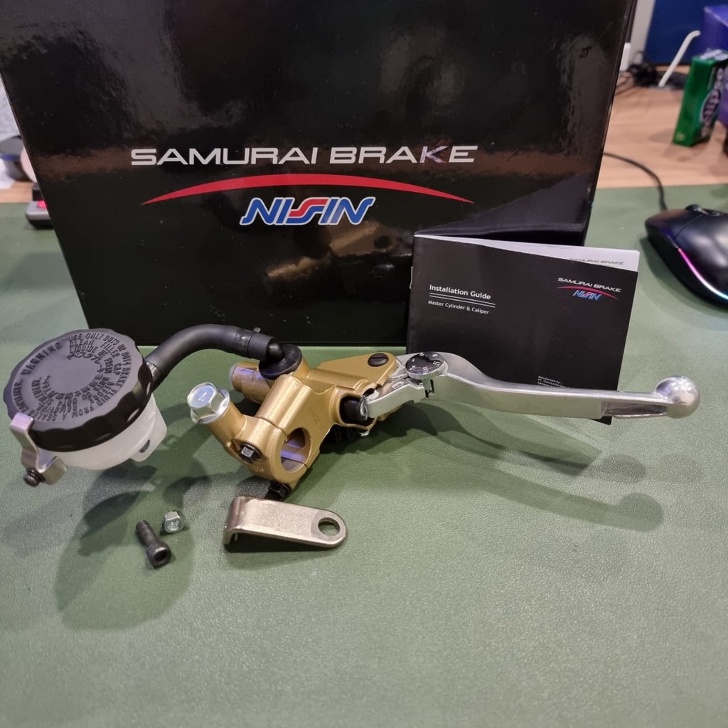 Nissin Samurai Master Pump Original Universal Y15 LC KRR Ninja Rs nVx