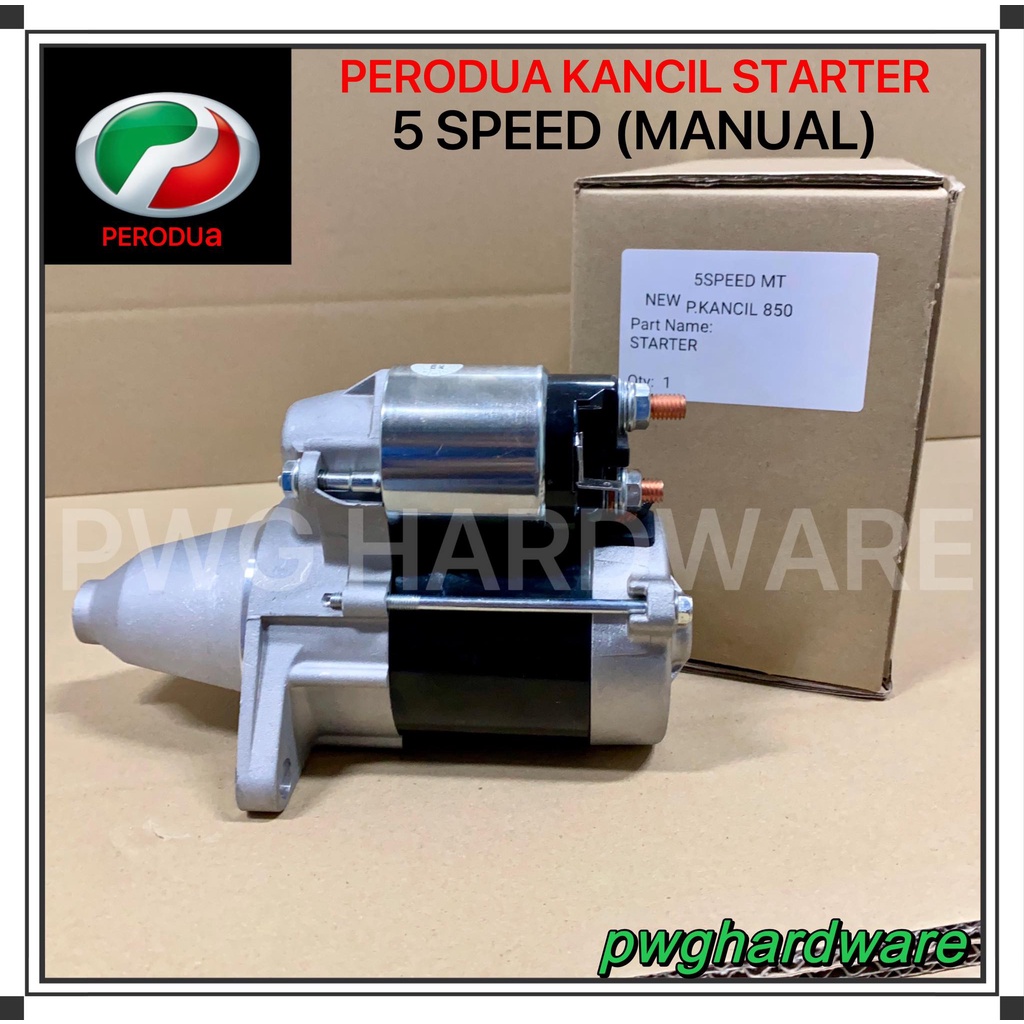 New OEM Perodua Kancil 5 Speed (Manual) Starter / Kancil 5 Speed (MT