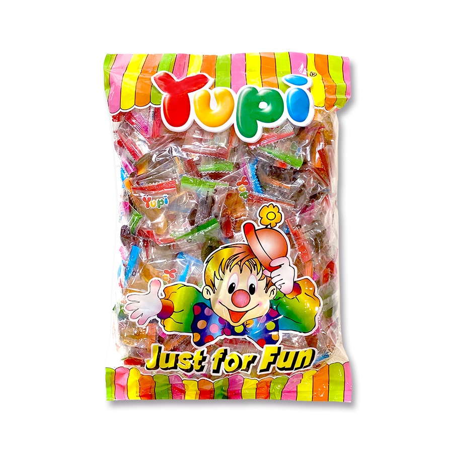 < Candy > Yupi Yopi Fruit Jelly/Fruit Shape QQ Candy/Fruit Shape Jelly/Fruit Q Skin Candy/Comprehensive Fruit Flavor Jelly/Children's Favorite/Fun Club Must-Have