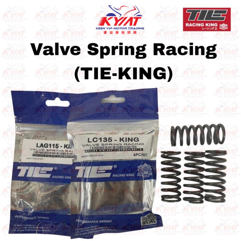 TIE KING RACING VALVE SPRING LC135/Y15ZR/SRLZ/SRL115/EX5/W125/KRISS