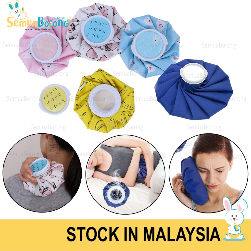 Ice Bag Heat Cold Therapy Pack Sports Injury Neck Knee Headache Beg Tuam Ais Sejuk Suam Panas Demam Lenguh Sakit 0181