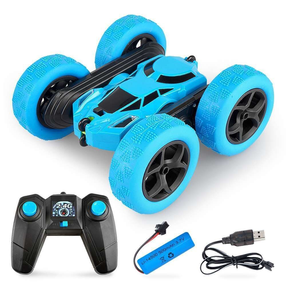 FREE GIFT  360° Flips 2 in 1 Double Sided Rotating Vehicles 4WD 2.4GHz Electric Race Stunt RC Cars Remote Control Ca