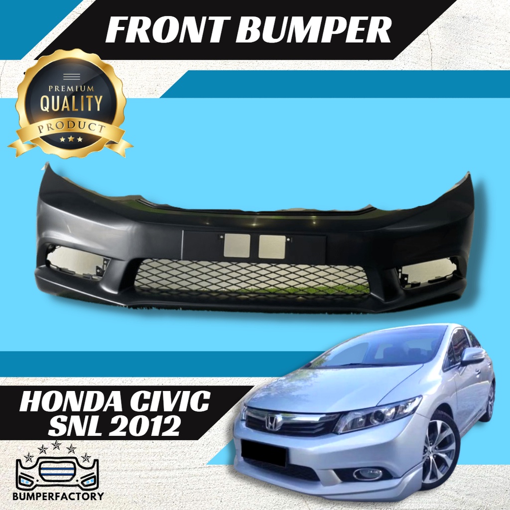 HONDA CIVIC SNL TRO FB 2012 FRONT BUMPER DEPAN PP MATERIAL FASTLINK