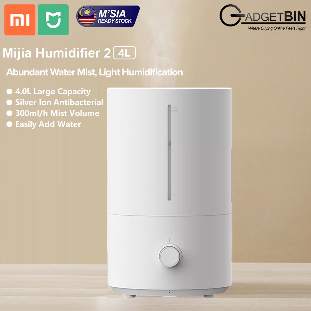 Xiaomi Mijia Second Generation 4L Air Humidifier 2 3 Gear Mist Maker ...