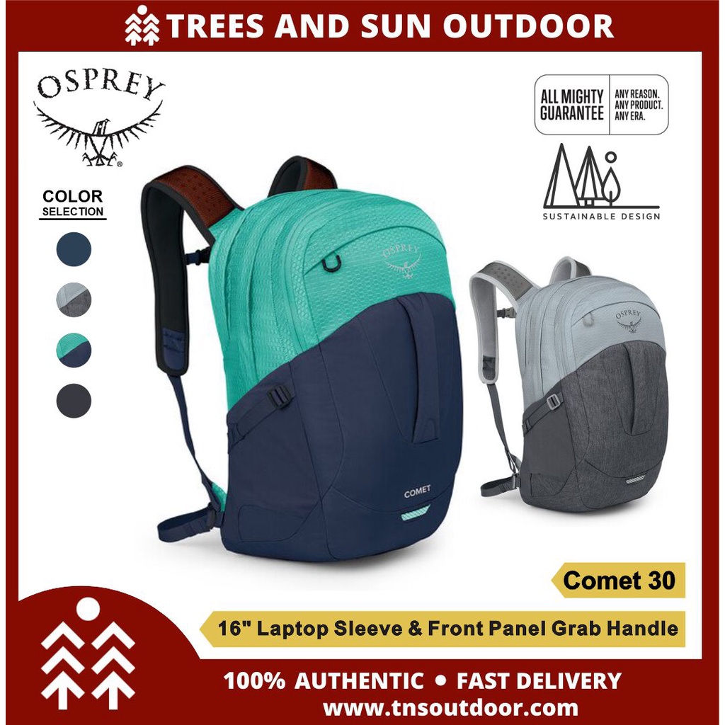 Osprey Comet 30 Everyday Commute Laptop Backpack Shopee Malaysia