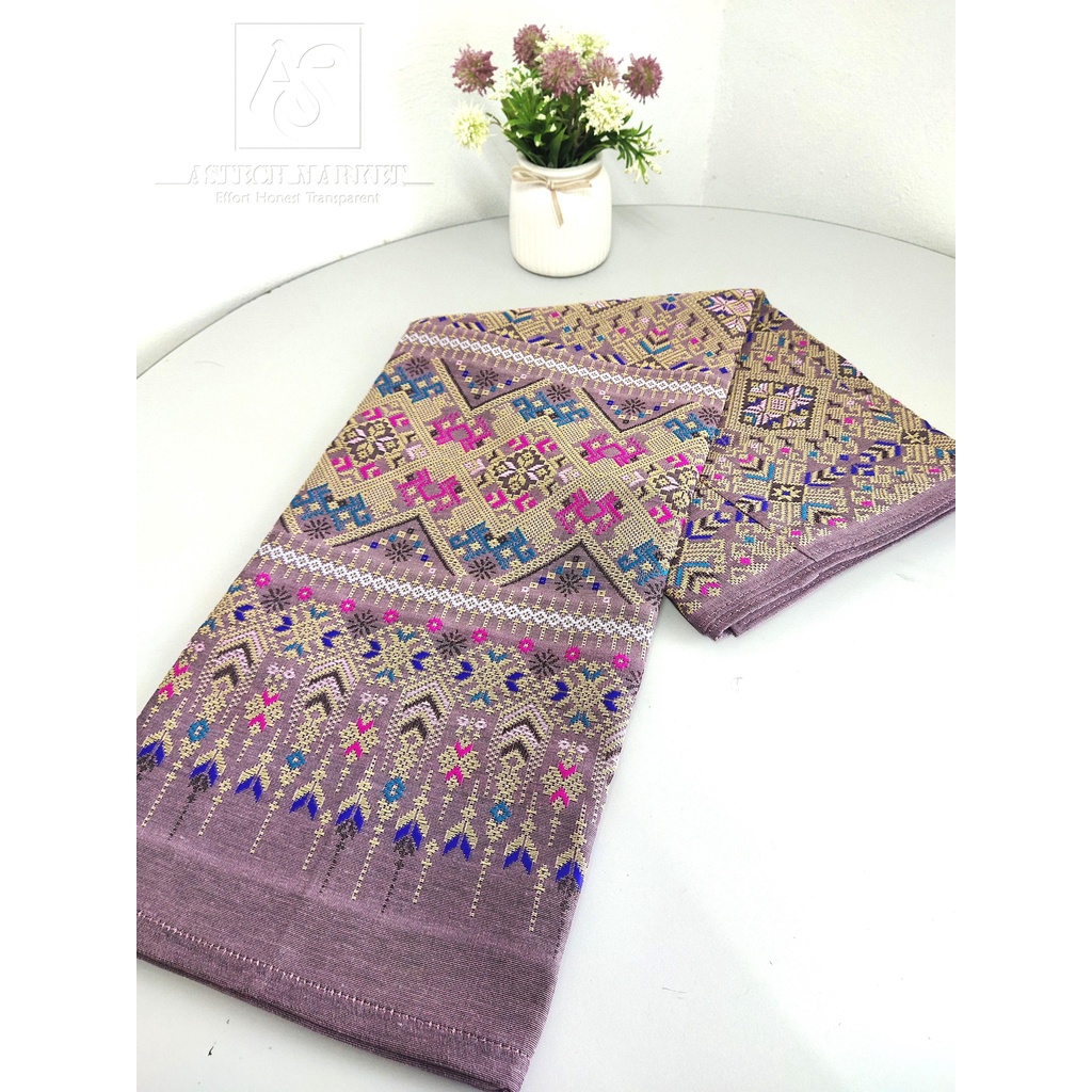 High Quality Thai Silk (Songket Siap Jahit)