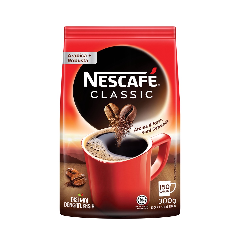 Nescafe Classic 220G/300G REFILL PACK MURAH | Shopee Malaysia