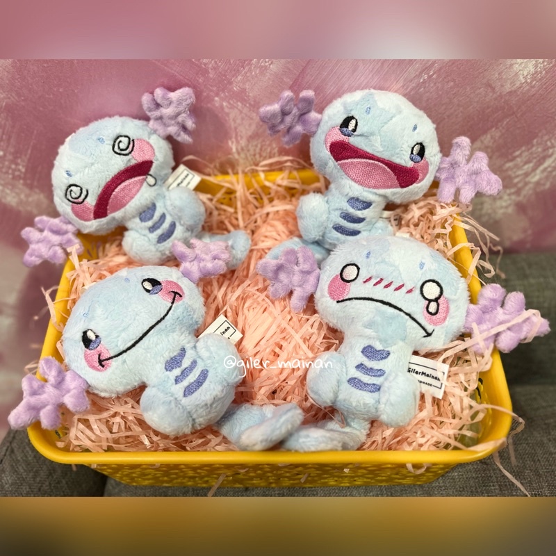 Handmade Pokemon keychain Wooper Plush | Shopee Malaysia