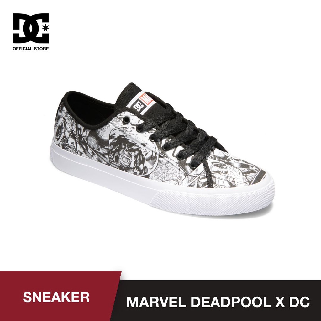 DC Men Marvel Deadpool x DC Manual - Black/White/Red