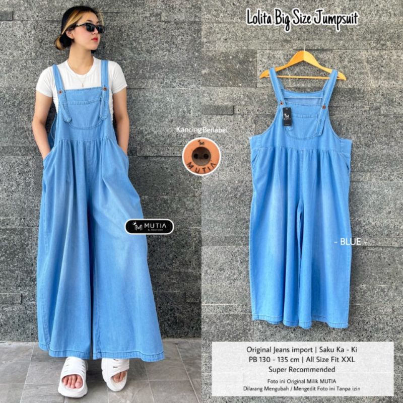 Goenzshop Big Size Lolita Jumpsuit