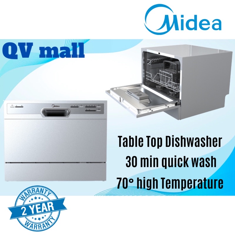 MIDEA TABLE DISHWASHER WQP6-3607