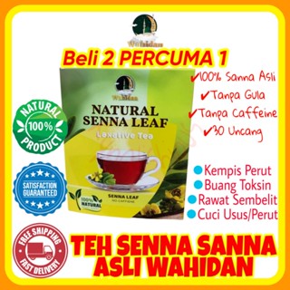 TEH SANNA WAHIDAN Daun Senna | 30 Uncang | Minuman Sunnah Untuk Lawas ...