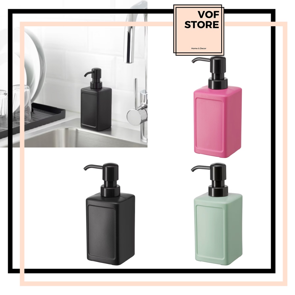 IKEA SOAP DISPENSER RINNIG SOAP DISPENSER 450ML DISPENSER SABUN PINGGAN