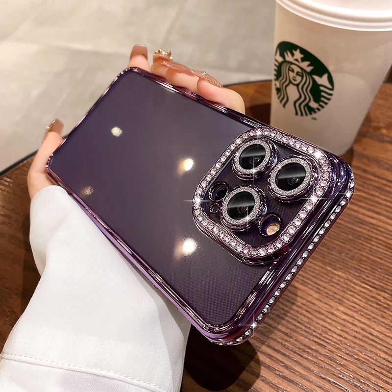 Glitter Phone Case For iPhone 14 13 11 12 Pro Max Luxury Diamond Case