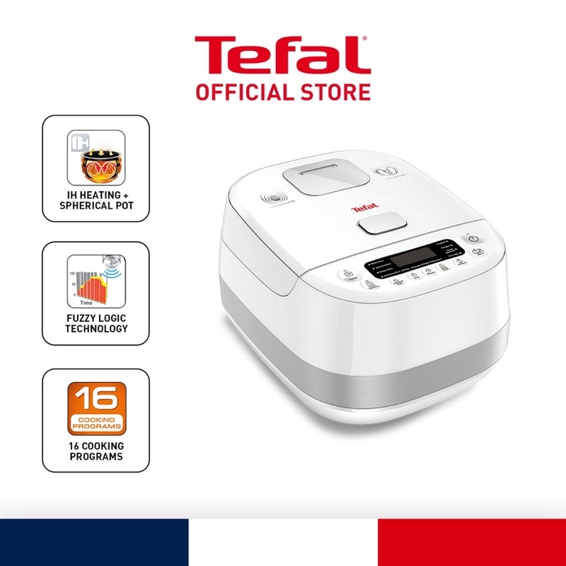 4.4 HOT🔥Tefal Rice Cooker / Periuk Nasi DELIRICE PRO Induction Heating (8cups/1.5L) (RK808A)