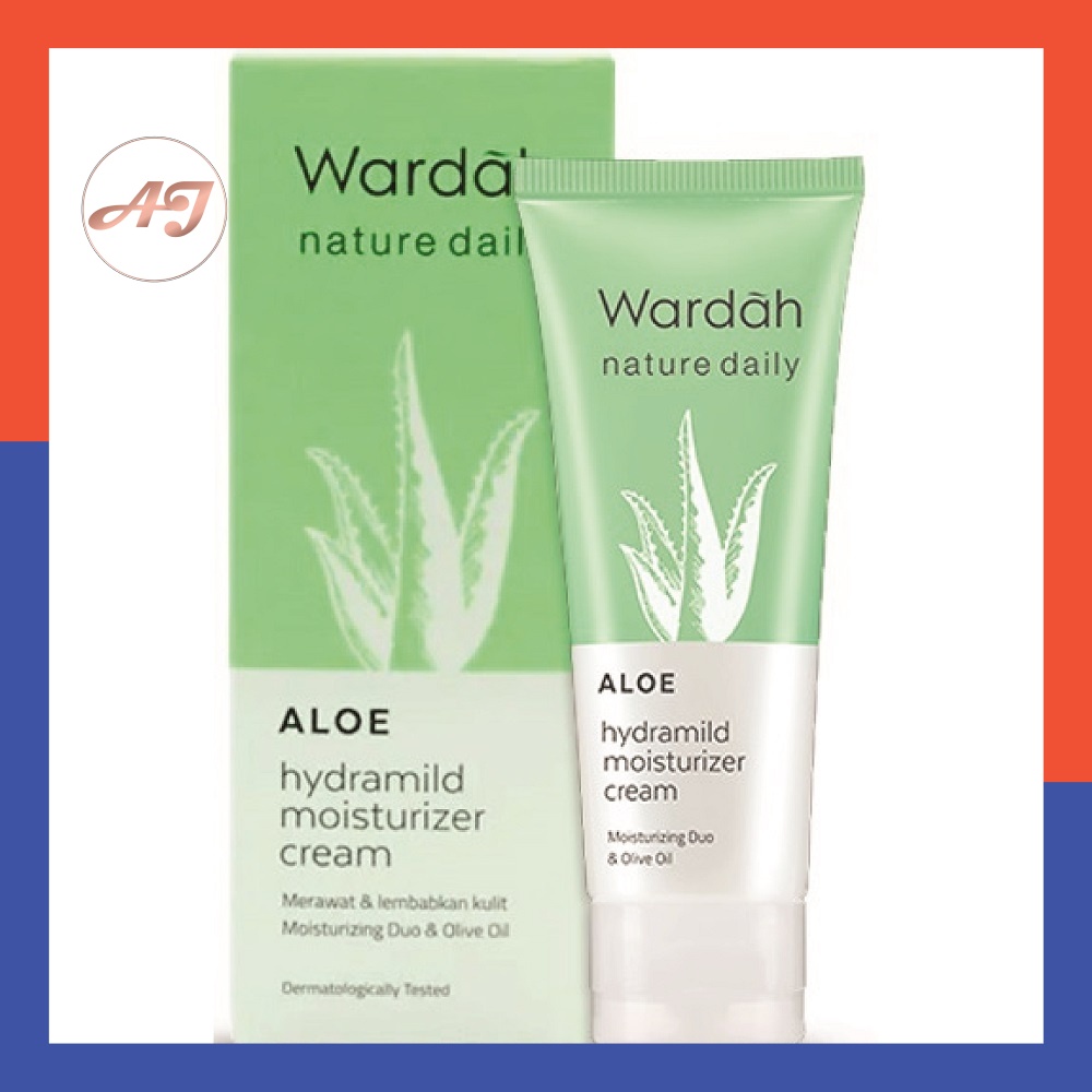 Wardah Aloe Hydramild Moisturizer Cream (40ml) Shopee Malaysia