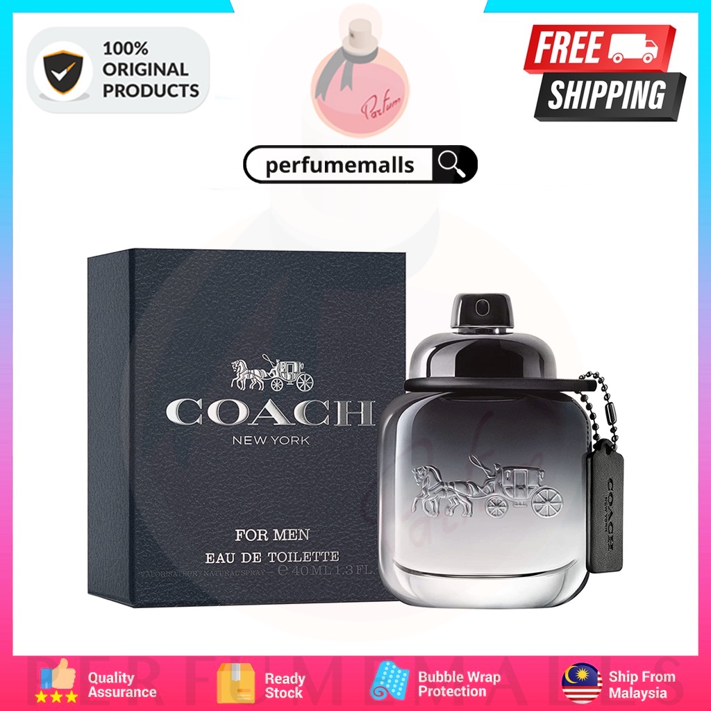 Coach For Men EDT 40ml (100 Original & Authentic Official Coach New