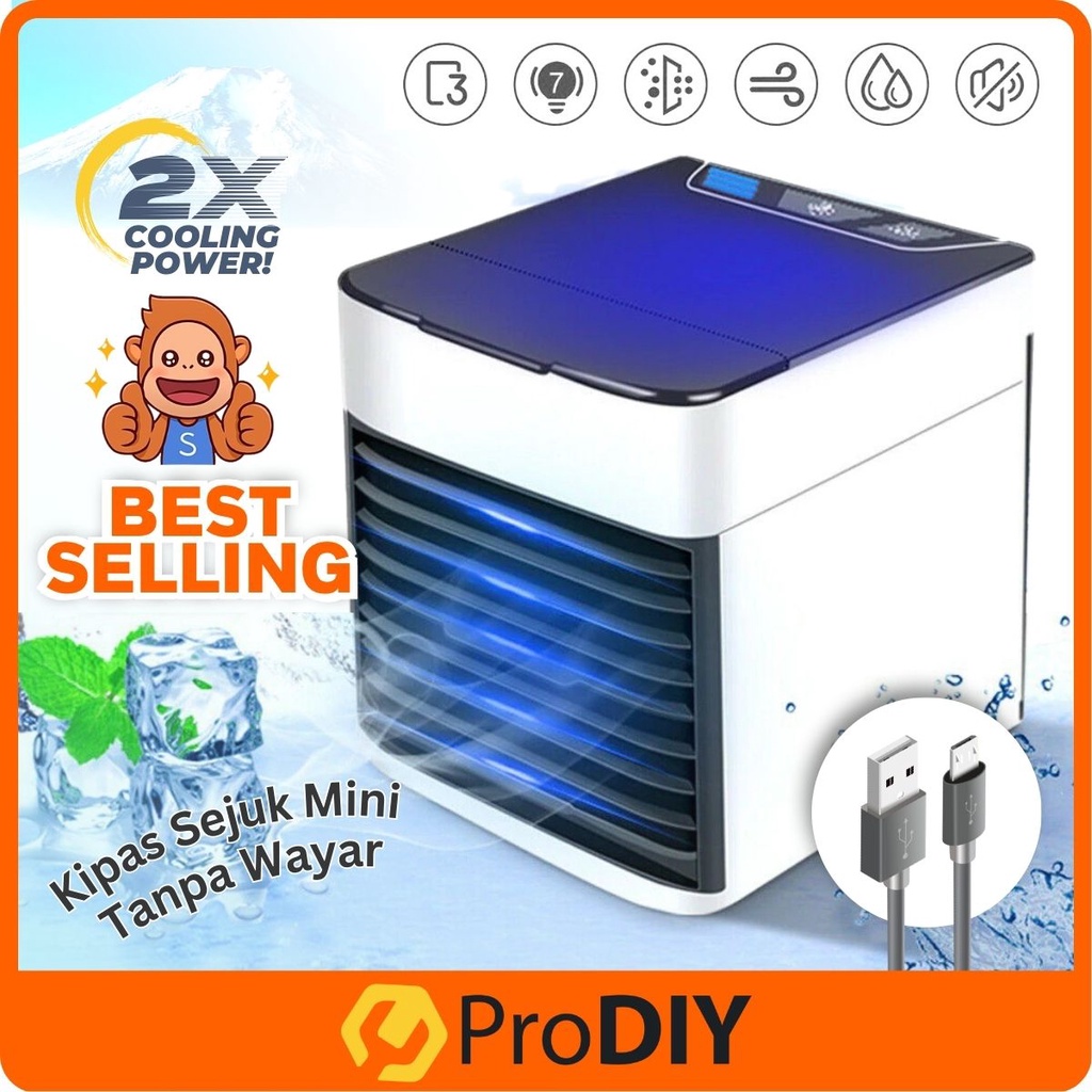 Prodiy Artic Usb Mini Air Conditioner Portable Air Mini Cooler Aircond Humidifier Purifier 