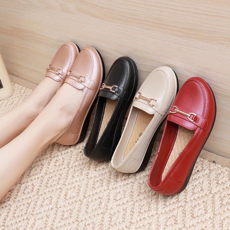 Women Daily Office MFW12-W06 Flat Non-slip Fashion Slip-on Casual Shoes