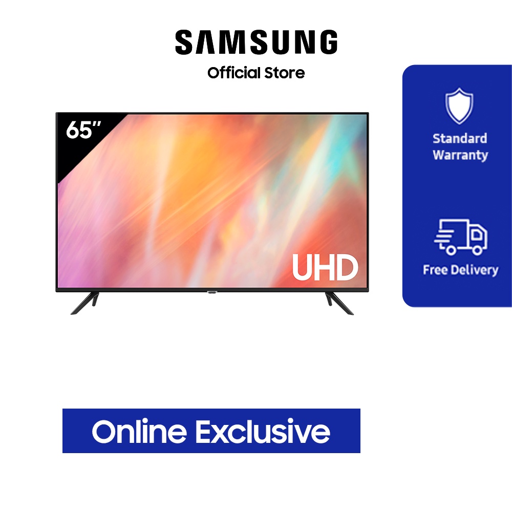 [Online Exclusive] Samsung AU7002 4K UHD Smart TV 65'' / HDR / 4K ...