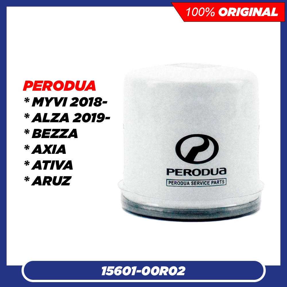 (100 Original) Perodua Oil Filter Myvi 2018 / Alza 2019 /Axia